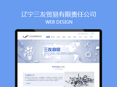 辽宁三友商贸有限责任公司网站建设案例